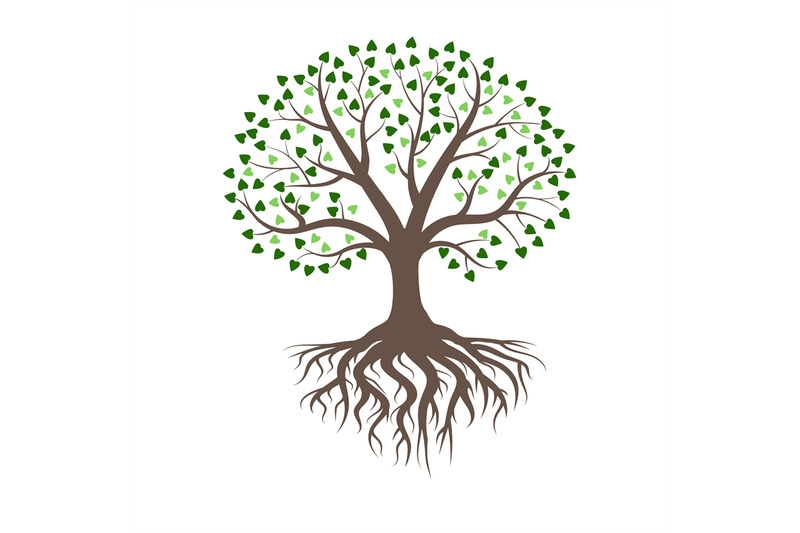 green-rooted-tree