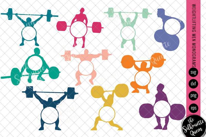 weightlifting-men-svg-monogram-circle-frames