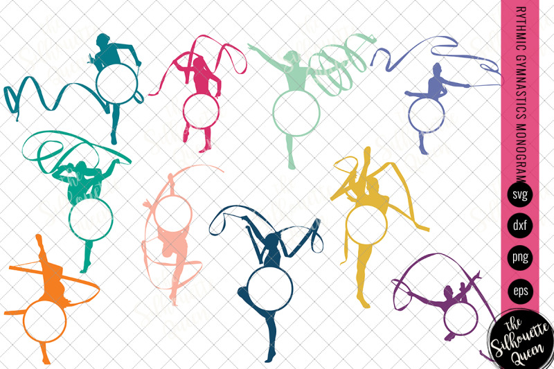 rythmic-gymnastic-svg-monogram-circle-frames