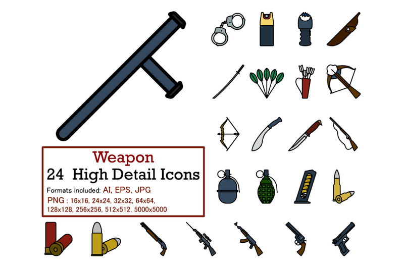 weapon-icon-set