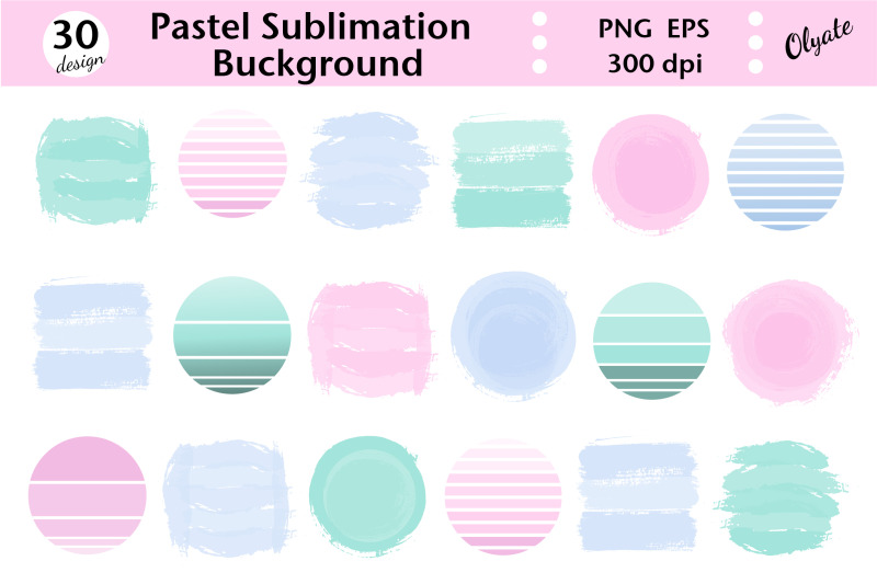 pastel-buckground-sublimation-background-bundle