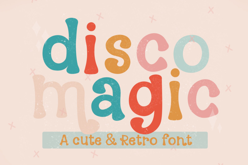 disco-magic-retro-boho-font