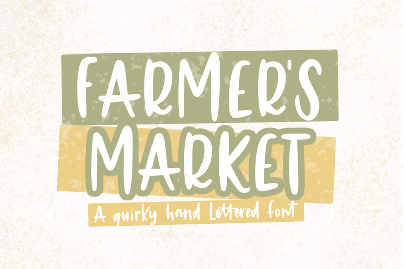 farmer-039-s-market-hand-lettered-font