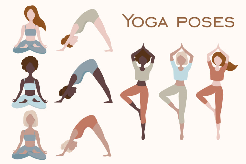 bohemian-yoga-time-clipart-and-abstract-shapes