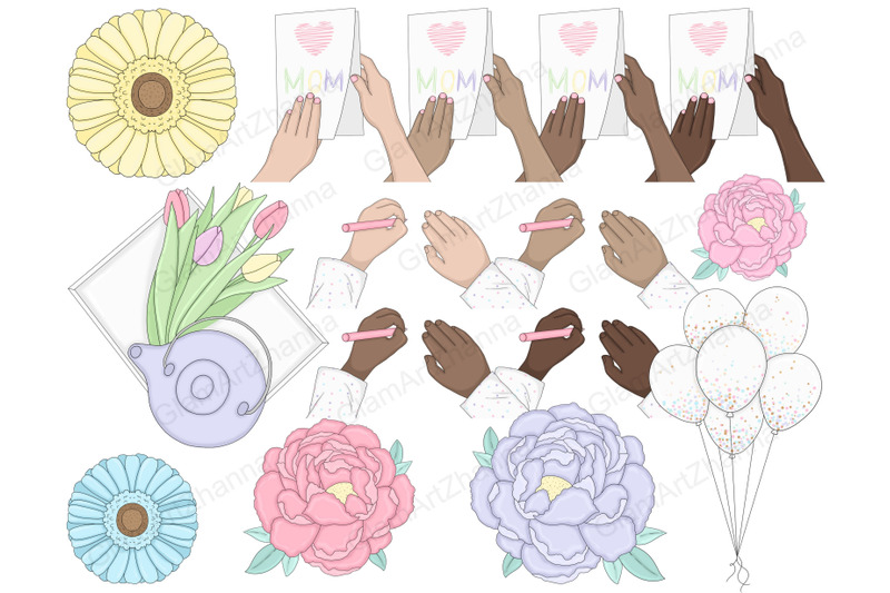 mother-039-s-day-pastel-clipart