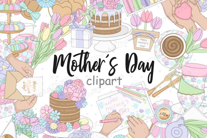 mother-039-s-day-pastel-clipart