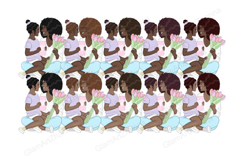 mother-039-s-day-pastel-girls-clipart