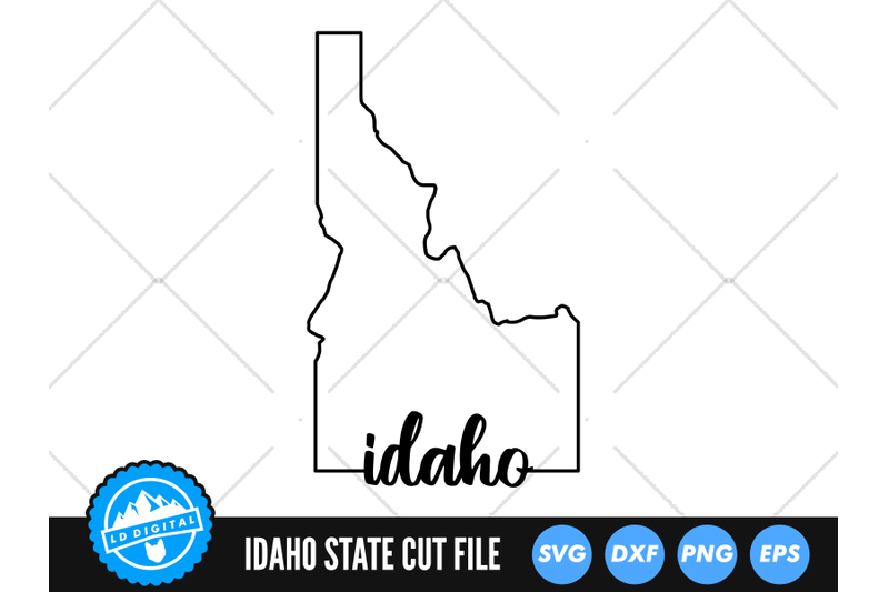 idaho-svg-idaho-outline-usa-states-cut-file