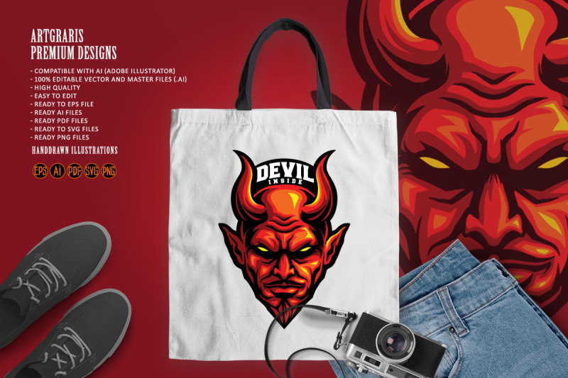 red-devil-head-with-horn-mascot-satanic