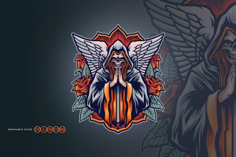 skull-death-angel-religions-mascot