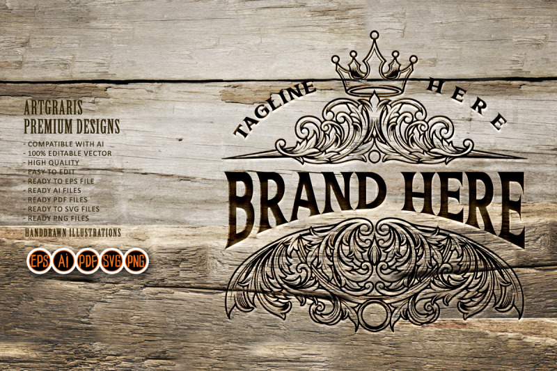 silhouette-crown-victorian-modern-ornate-for-logo-brand-template