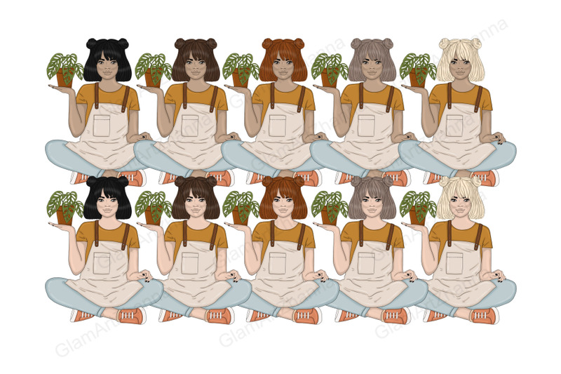 plant-lover-girls-clipart