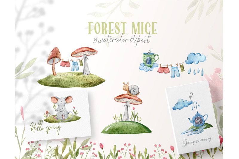 watercolor-cute-mouse-and-snail-clipart-8-individual-png