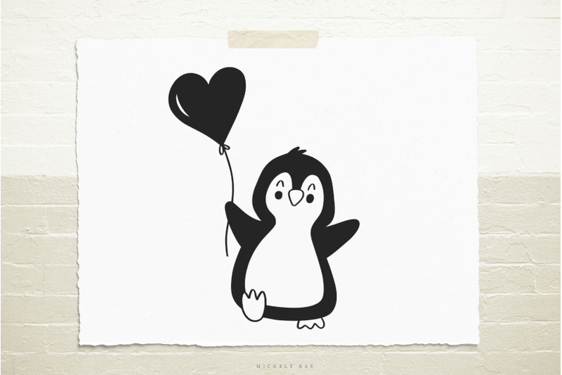 cute-penguin-with-balloon-svg-cut-file