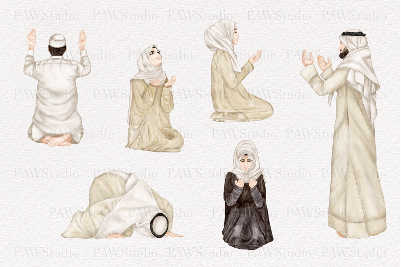 ramadan-clipart-arabic-illustration-islamic-watercolor