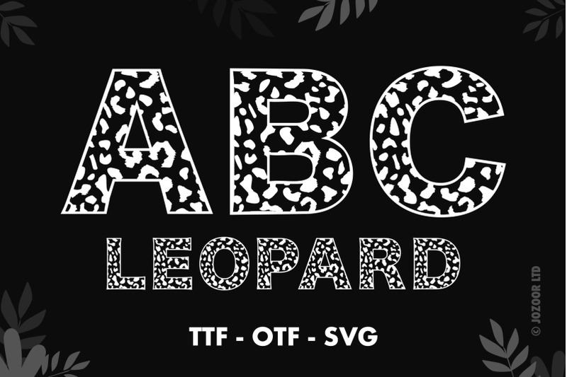 leopard-font