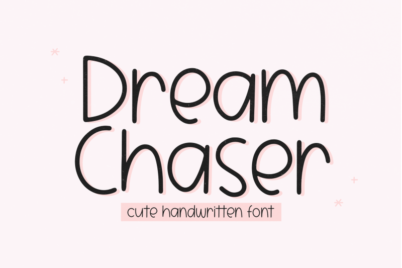dream-chaser-cute-handwritten-font
