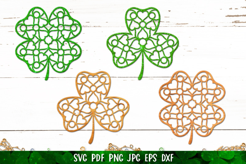 3d-clover-shamrock-svg-four-leaf-clover-clover-paper-cut-svg