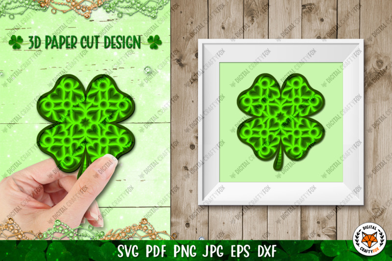 3d-clover-paper-cut-svg-shamrock-svg-four-leaf-clover