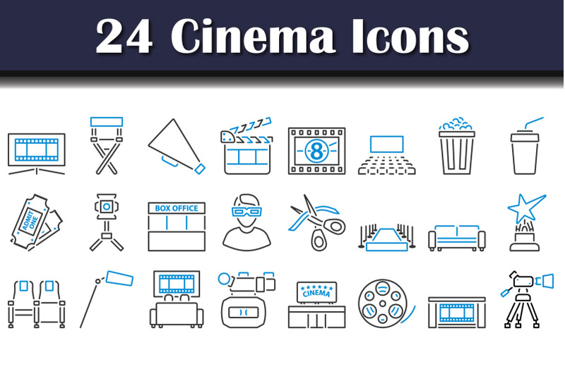 cinema-icon-set