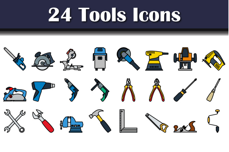 tools-icon-set