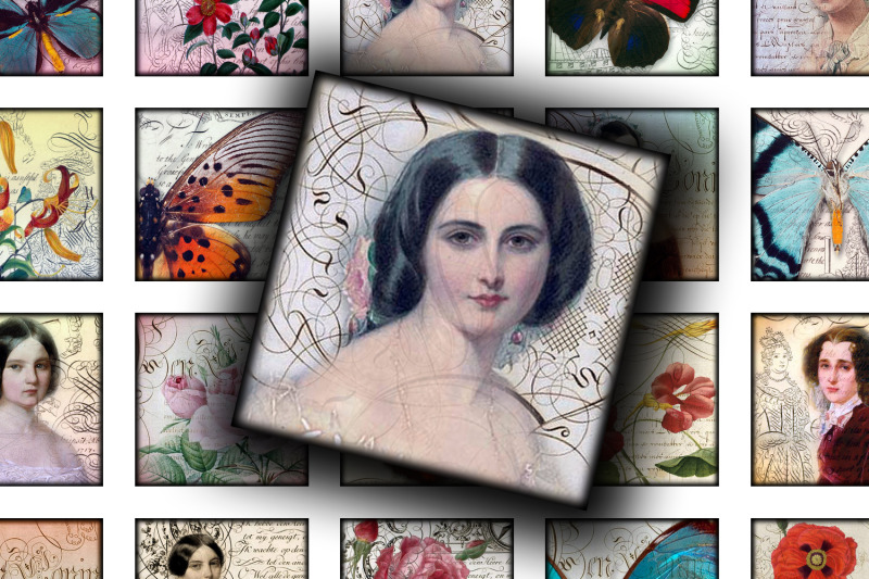 digital-collage-sheet-calligraphy-and-beauty