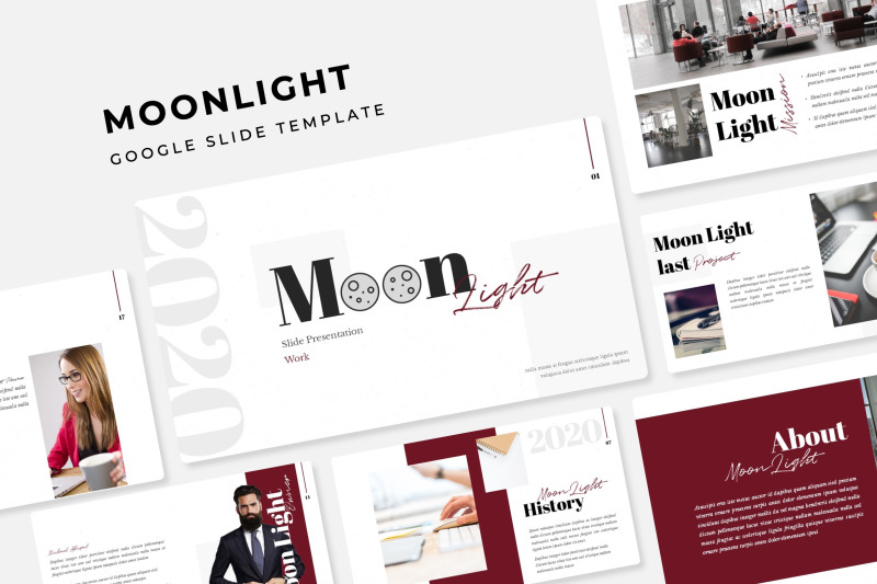 moonlight-google-slide-template