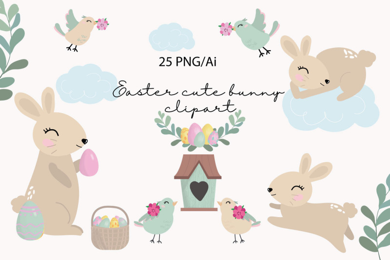 easter-cute-bunny-clipart-spring-clipart-baby-shower-clipart-png