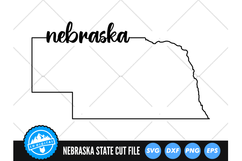 nebraska-svg-nebraska-outline-usa-states-cut-file