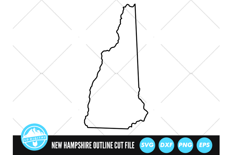 new-hampshire-svg-new-hampshire-outline-usa-states-cut-file