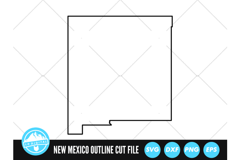 new-mexico-svg-new-mexico-outline-usa-states-cut-file