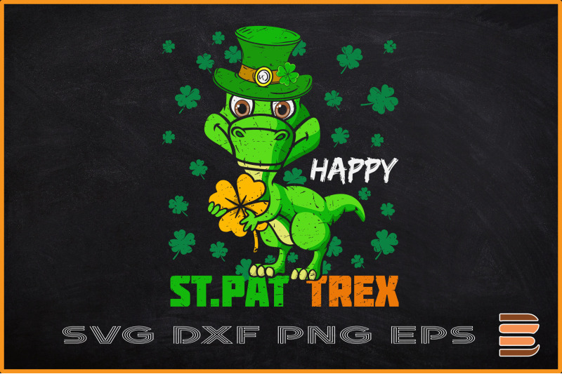 happy-st-pat-trex-day-dinosaur