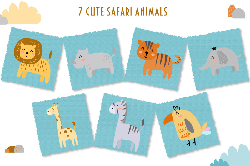 safari-tropical-animal-clipart-jungle-animal-clipart-jungle-png