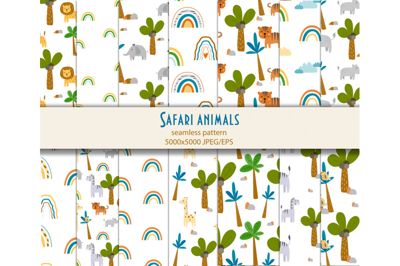 safari-animals-digital-paper-pack-safari-background-decor