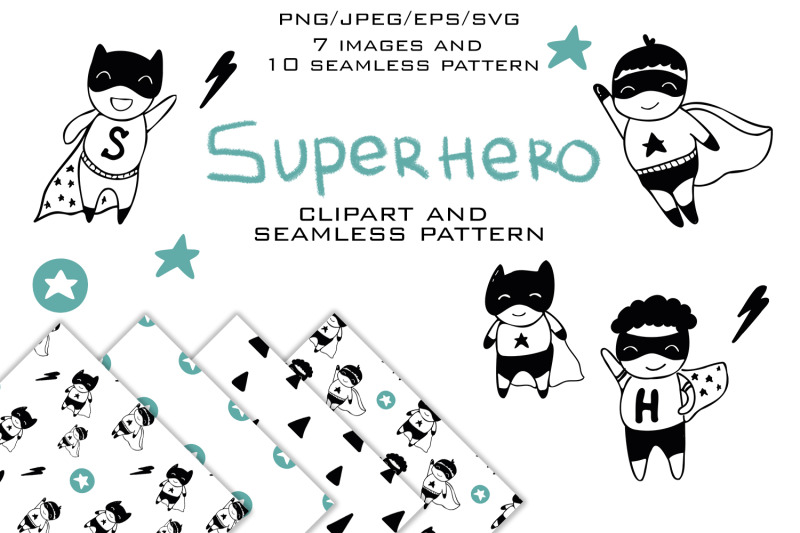 superhero-clipart-boy-superhero-clipart-boy-nursery-decor