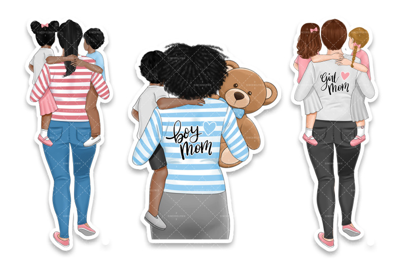 mothers-day-clipart-mom-clipart-boy-mom-girl-mom-mother-daughters