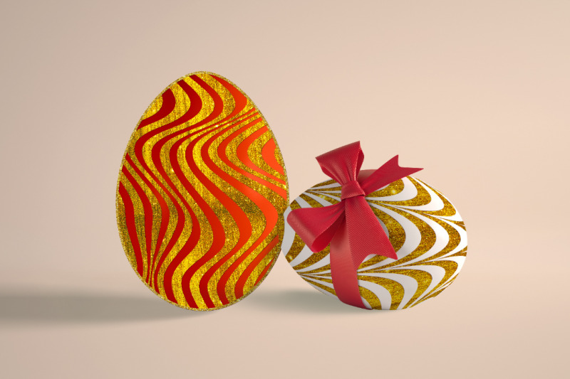 set-of-golden-decor-for-eggs-png-for-sublimation