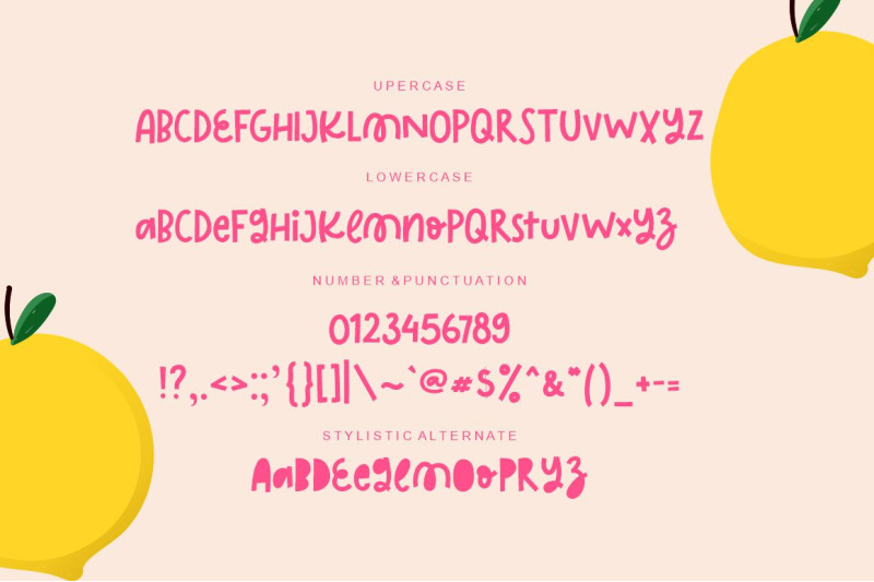 triple-lemon-cute-display-font