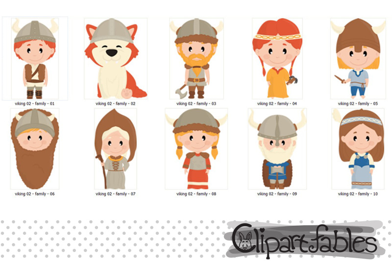 cute-viking-family-clipart-valkyrie-nordic-clipart