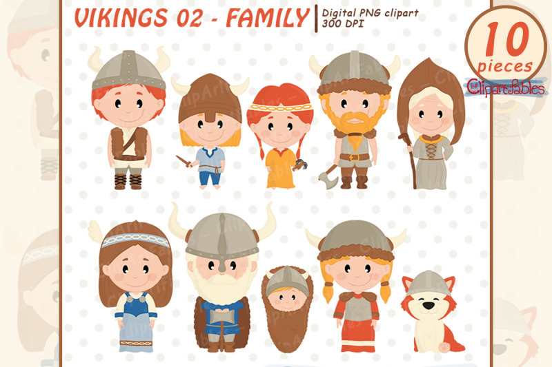 cute-viking-family-clipart-valkyrie-nordic-clipart