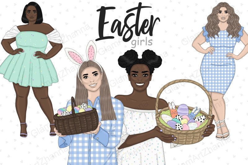 easter-bright-girls-clipart