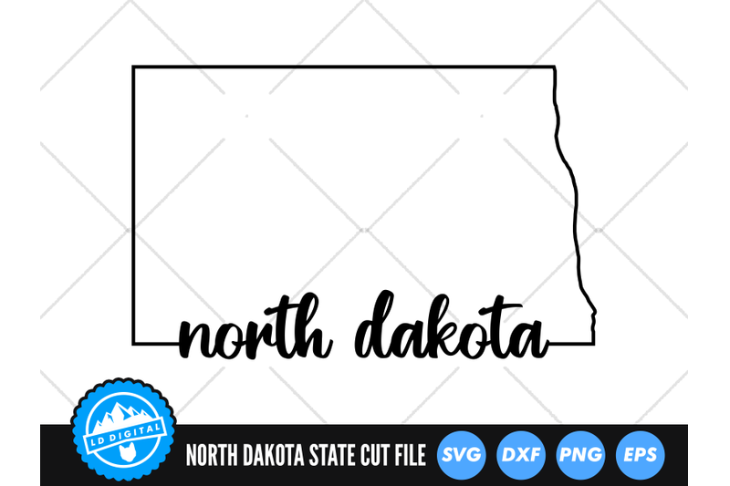north-dakota-svg-north-dakota-outline-usa-states-cut-file