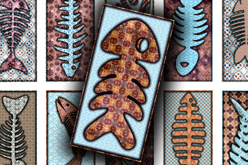 digital-collage-sheet-fish-skeleton