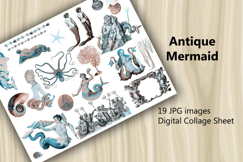 digital-scrapbooking-kit-antique-mermaid