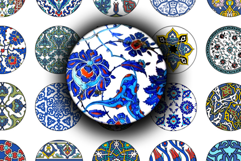 digital-collage-sheet-turkish-ornament