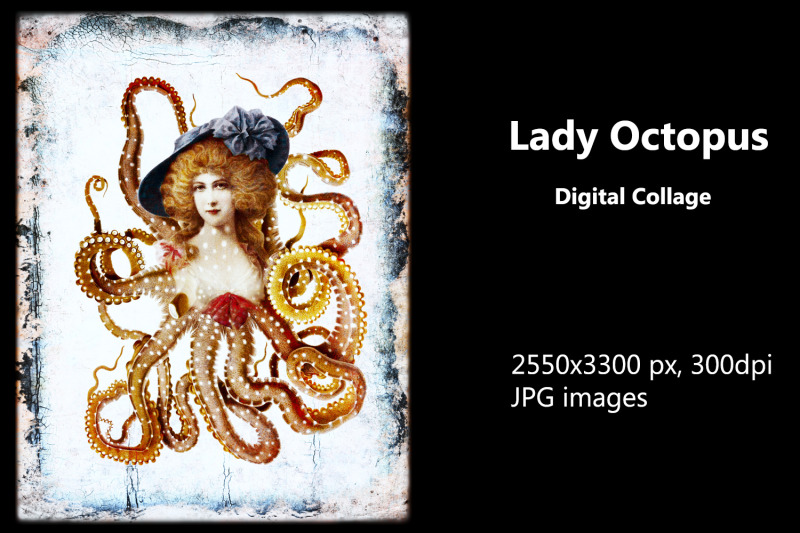 lady-octopus-surreal-digital-collage