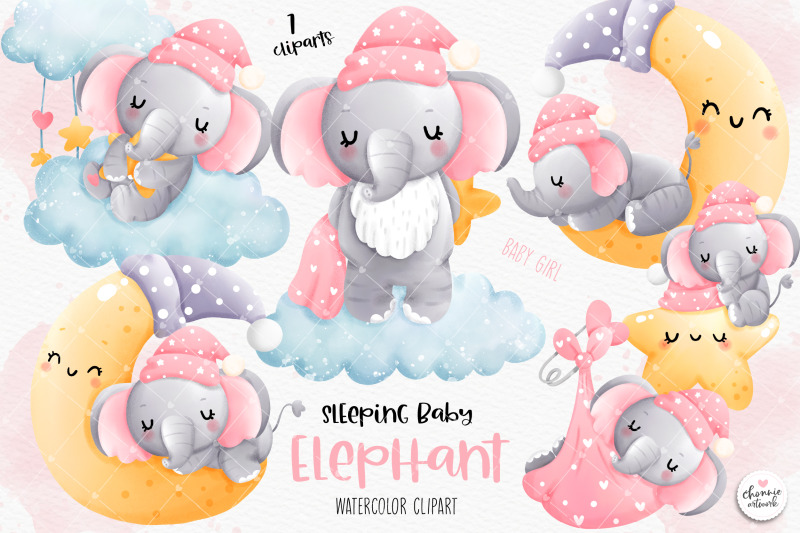 sleeping-baby-elephant-clipart-baby-girl-clipart-baby-girl-elephant