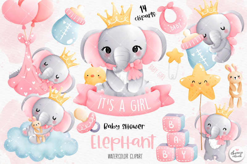 baby-girl-elephant-clipart-baby-girl-clipart-baby-shower-elephant-cl