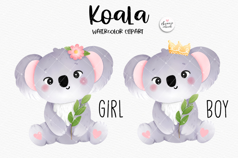 baby-koala-clipart-watercolor-little-animals-clipart-baby-shower-cli