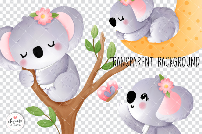 baby-koala-clipart-watercolor-little-animals-clipart-baby-shower-cli
